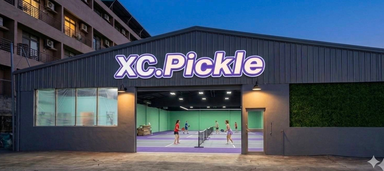 XC.Pickleball – 沙鹿室內匹克球俱樂部
