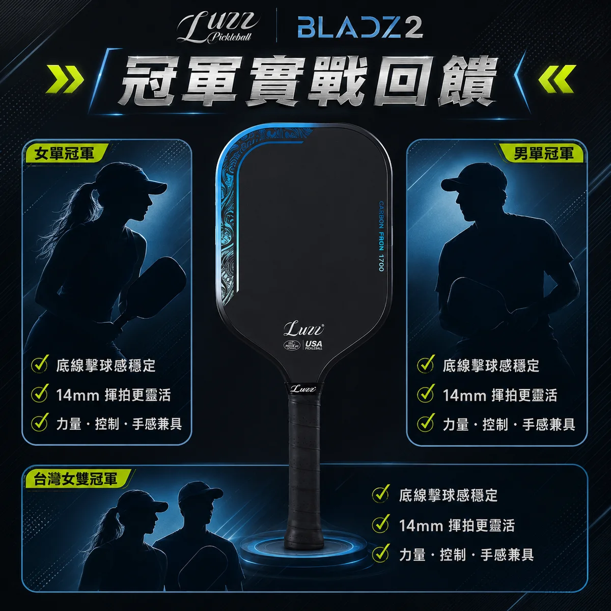 Luzz Pro blade 2套裝 商品介紹圖