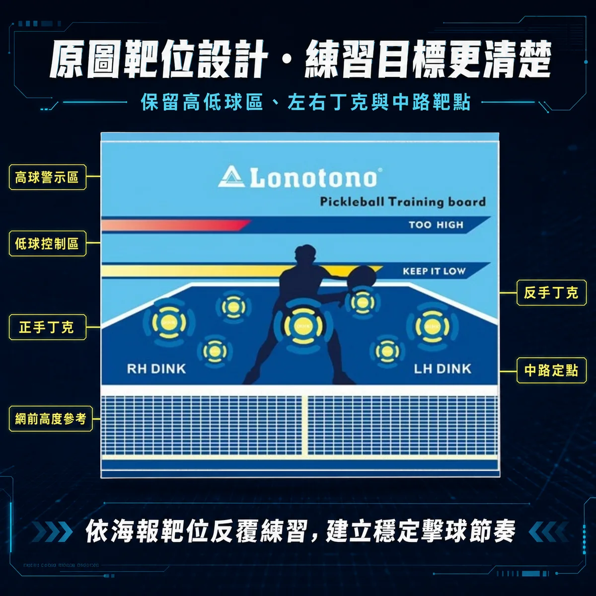 PB-匹克球牆壁海報紙 商品介紹圖
