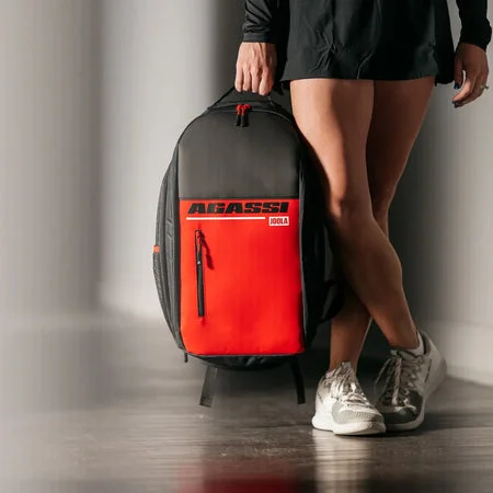 JOOLA AGASSI VISION II BACKPACK（BLACK + RED） 商品介紹圖