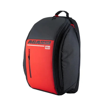 JOOLA AGASSI VISION II BACKPACK（BLACK + RED） 商品介紹圖
