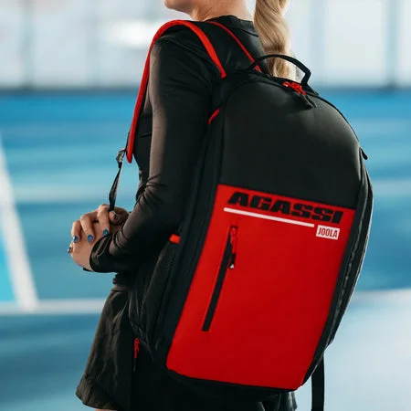 JOOLA AGASSI VISION II BACKPACK（BLACK + RED） 商品介紹圖