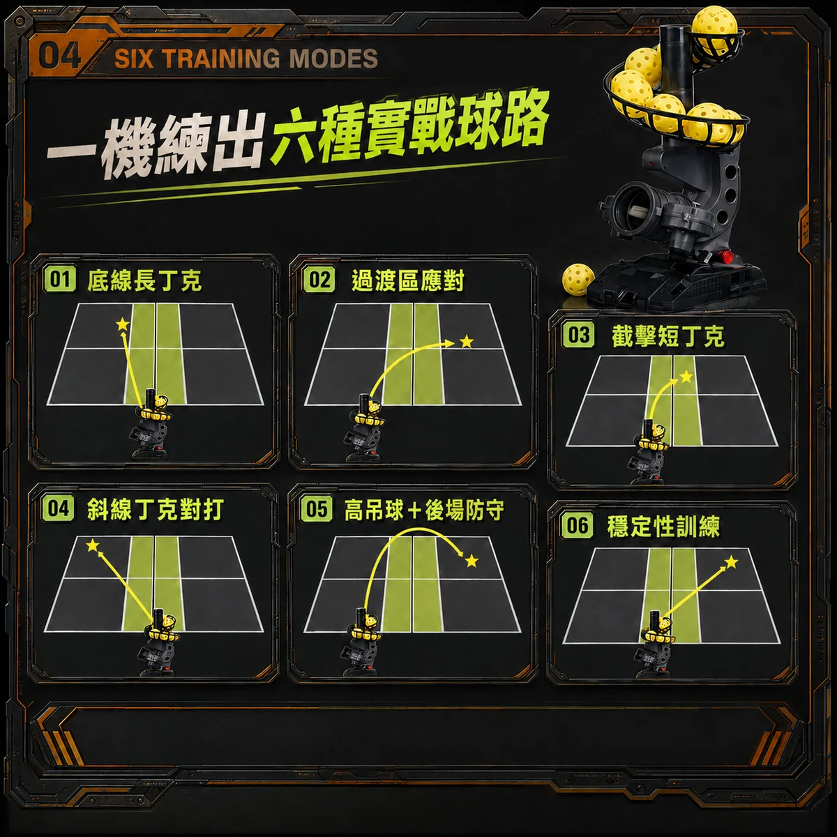 PB-匹克球機C型 商品介紹圖