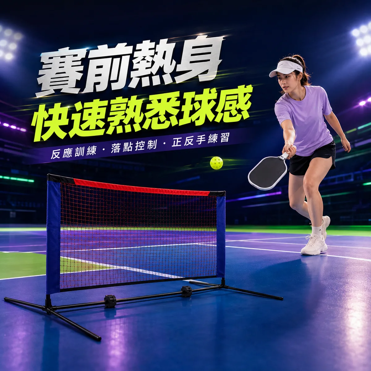 PB-匹克球網架mini 商品介紹圖