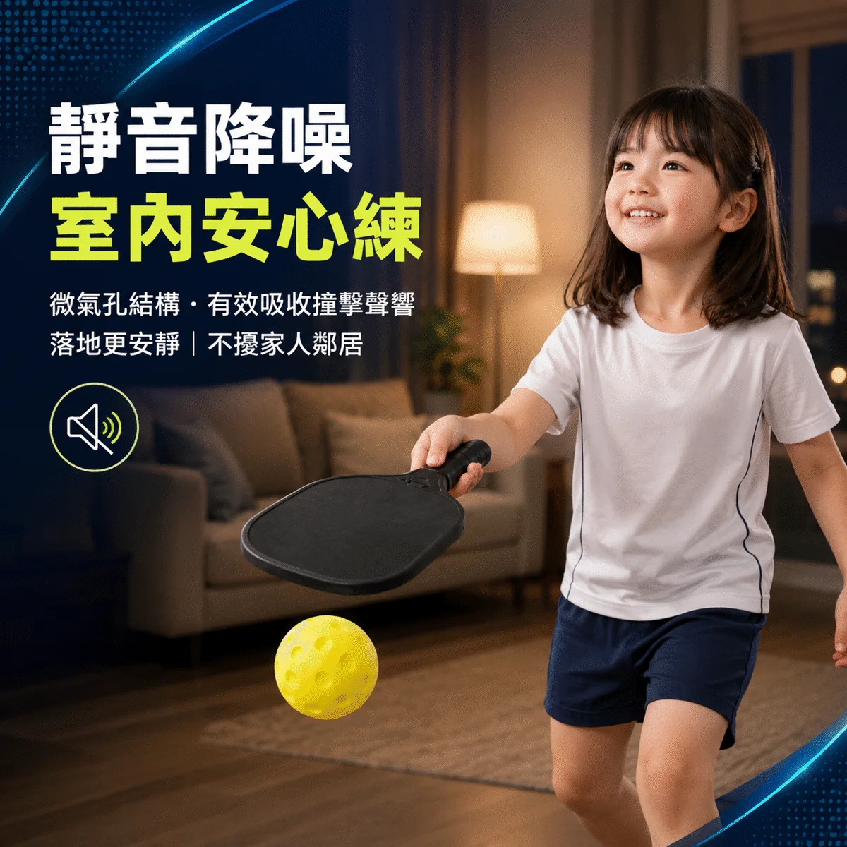PB-靜音匹克球 商品介紹圖